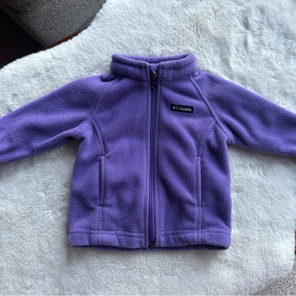 Girls infant fleece Columbia jacket
